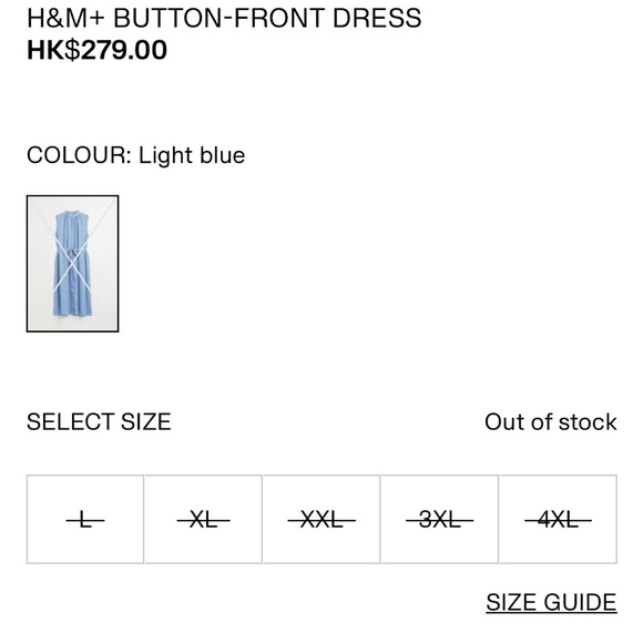 H&M Blue Halter Maxi Sundress - Picture 3 of 8